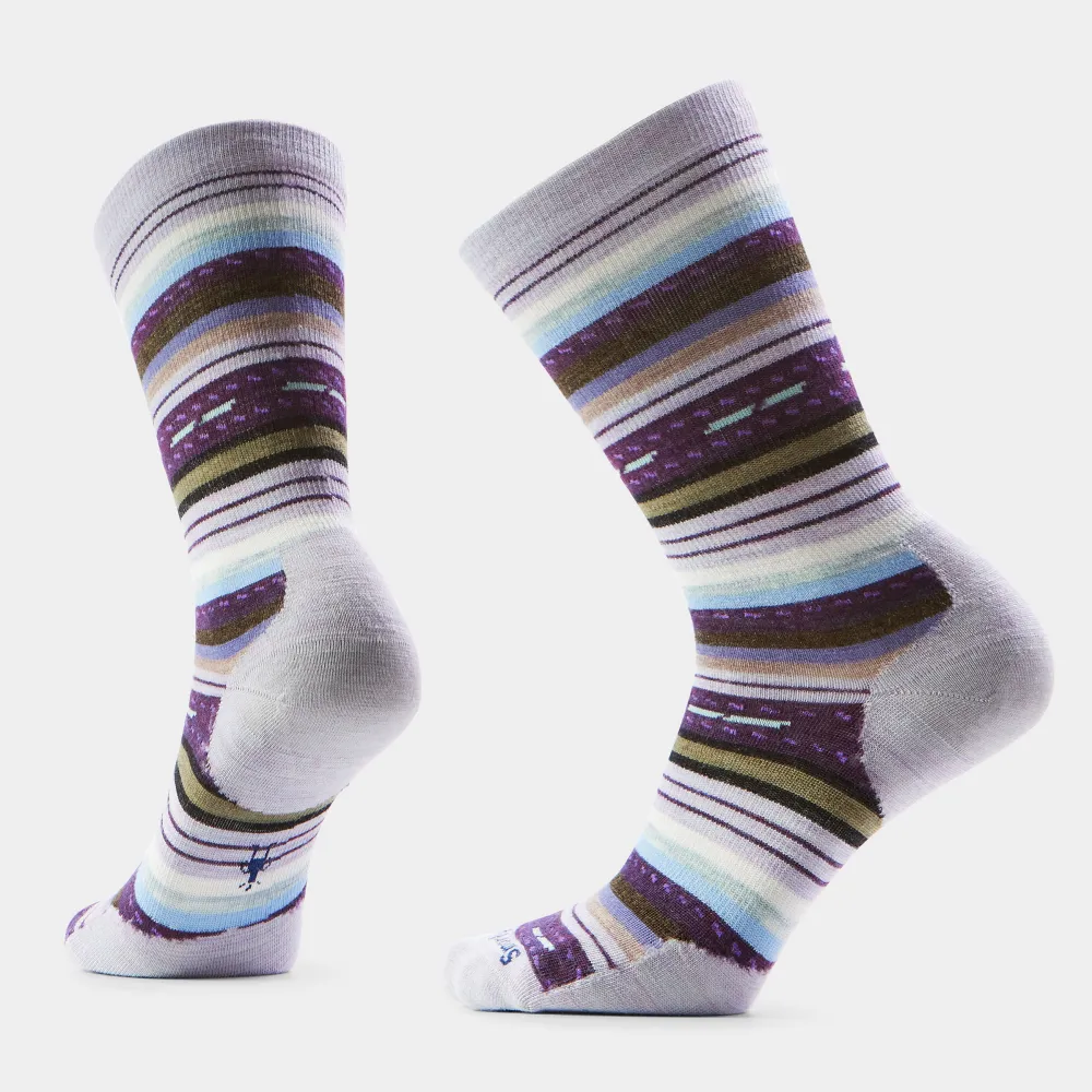 Smartwool - sosete merino - Crew | Everyday Margarita W - Purple Eclipse - M (38-41)