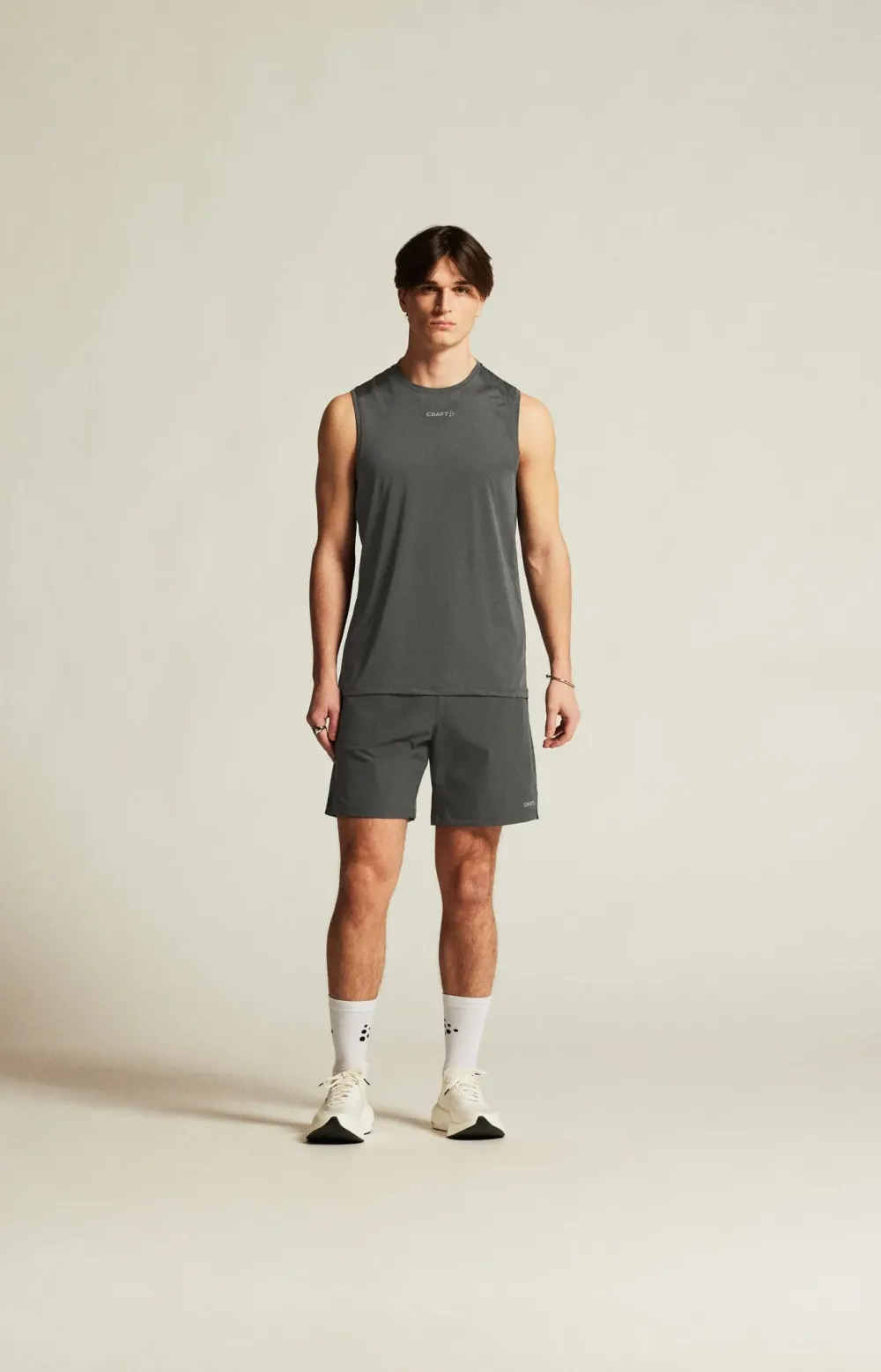 Craft - pantaloni scurti - Adv Essence 2-in-1 Shorts 2 - Gray - L