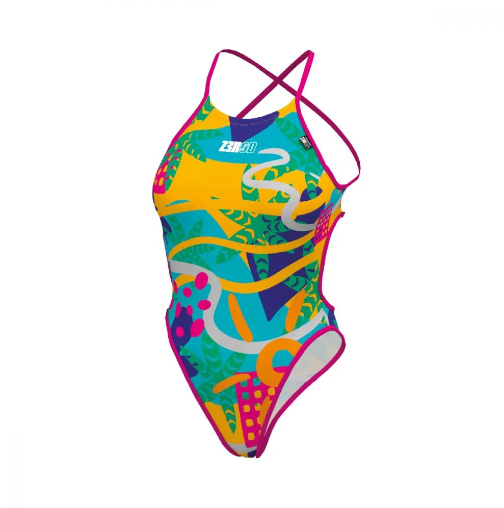 Z3R0D - costum inot femei intreg - 1P - expressive resort - XS