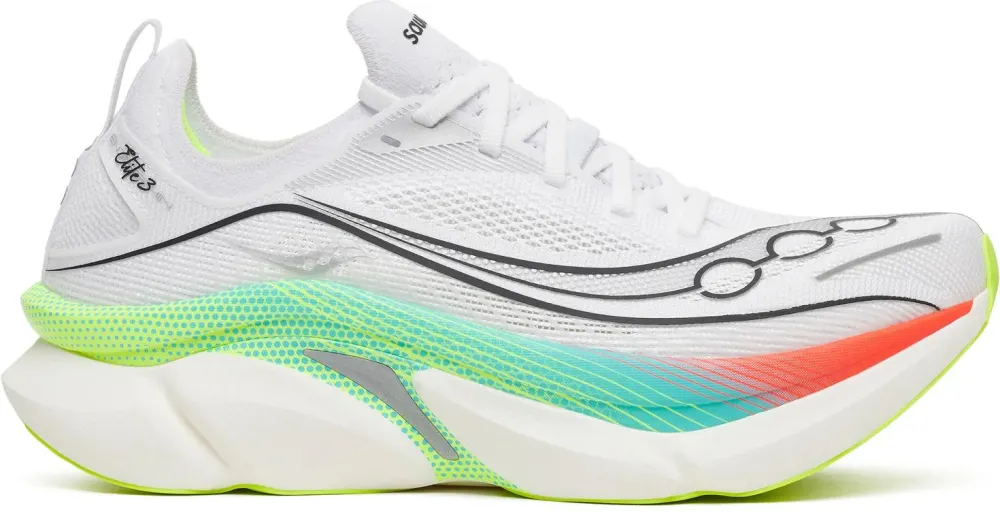 Saucony - pantofi alergare - Endorphin Elite 3 - White | Multi - 43