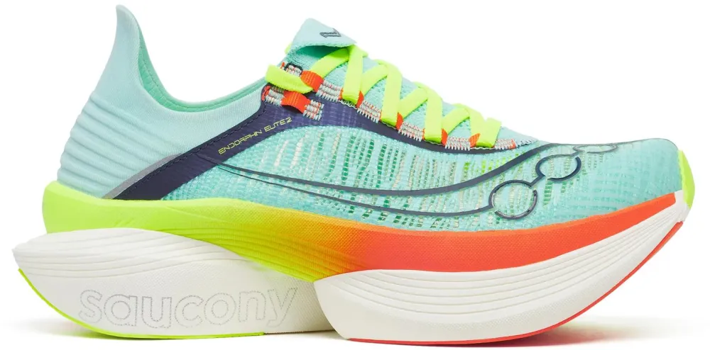 Saucony - pantofi alergare - Endorphin Elite 2 - Splash | Fire - 46