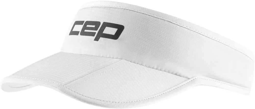 CEP - vizor - run foldable visor - white - OS