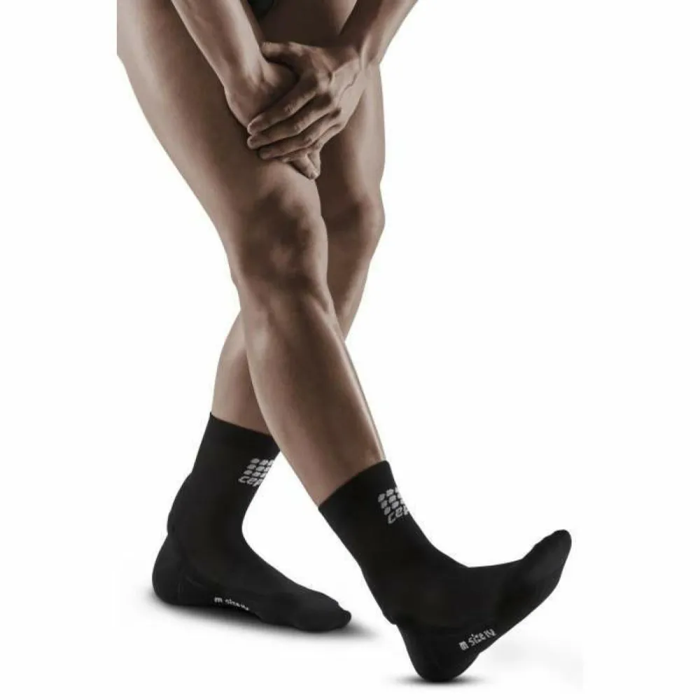 CEP - ortho calcaiul lui Ahile - Achilles Support Compression Short Socks - Black - IV