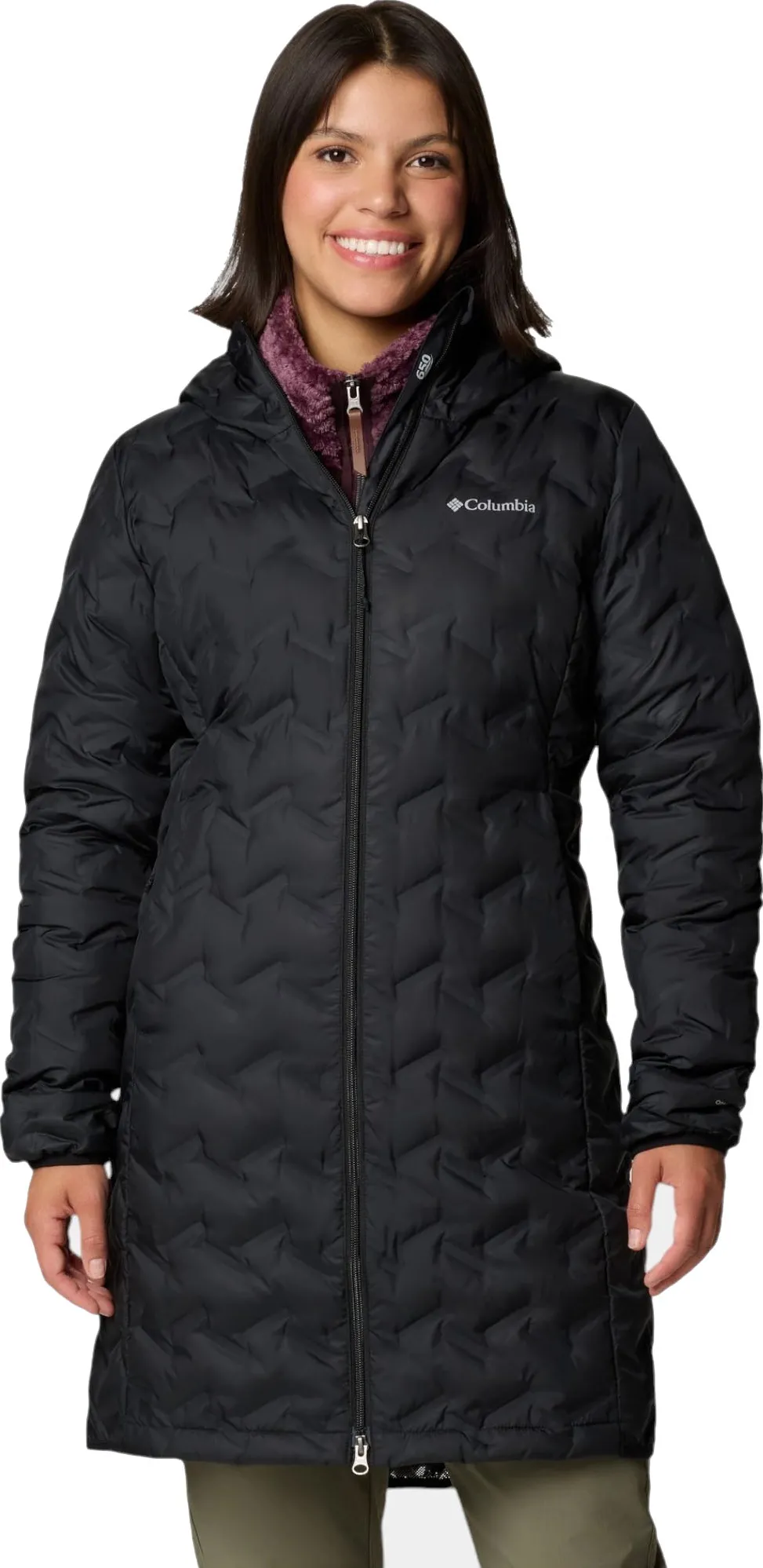 Columbia - Geaca Femei Columbia Delta Ridge II Long Down - negru - XS