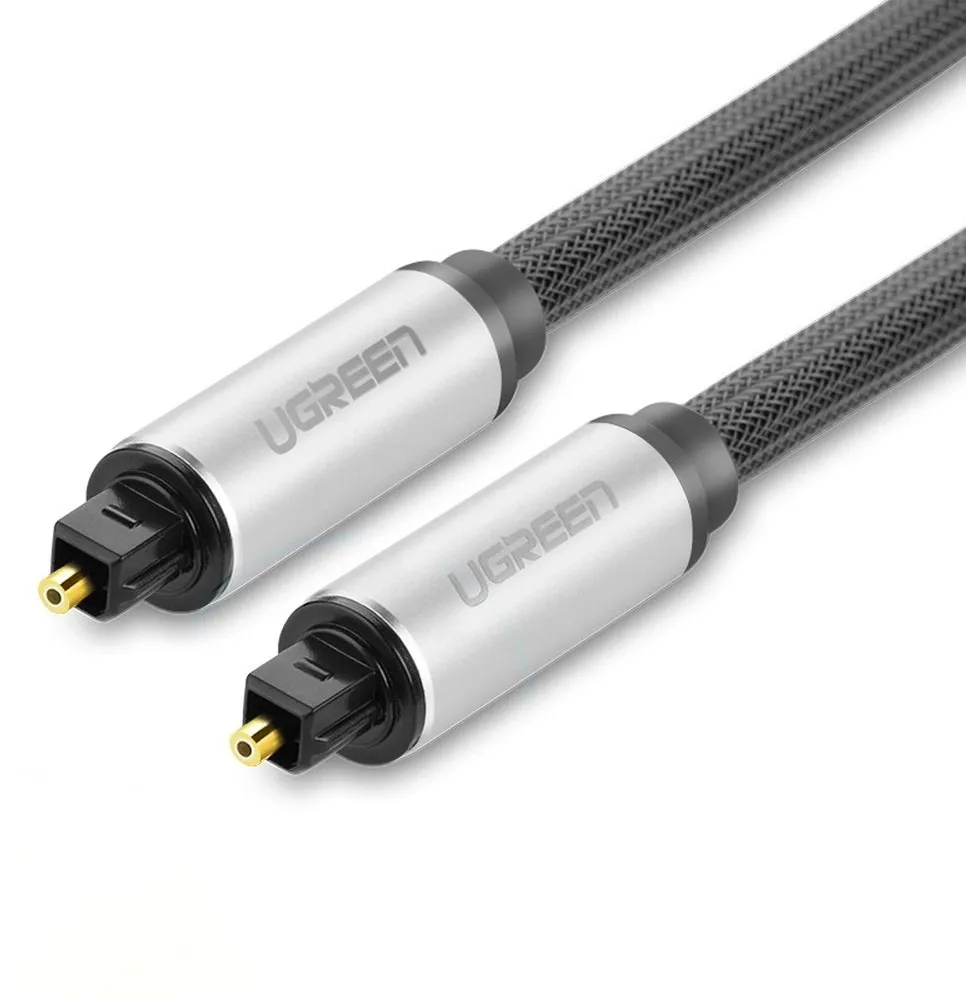 Ugreen AV108 10540 optical Toslink/SPDIF cable 2m - gray