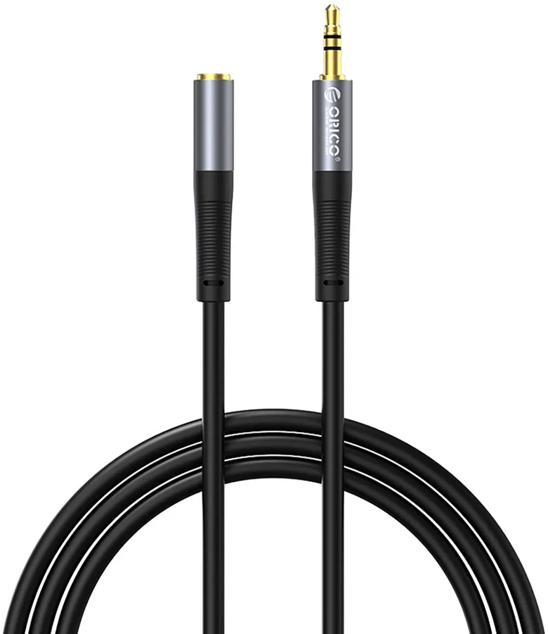 Orico AXF-50 Mini Jack 3.5mm Male to Female Audio Cable 5m - Black