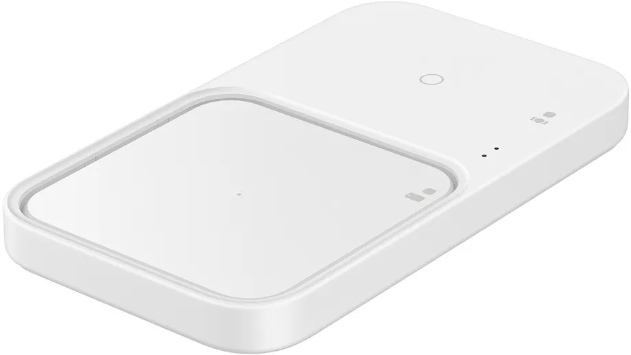 Samsung Wireless Charger Duo EP-P5400BWEGEU inductive charger 15W - white