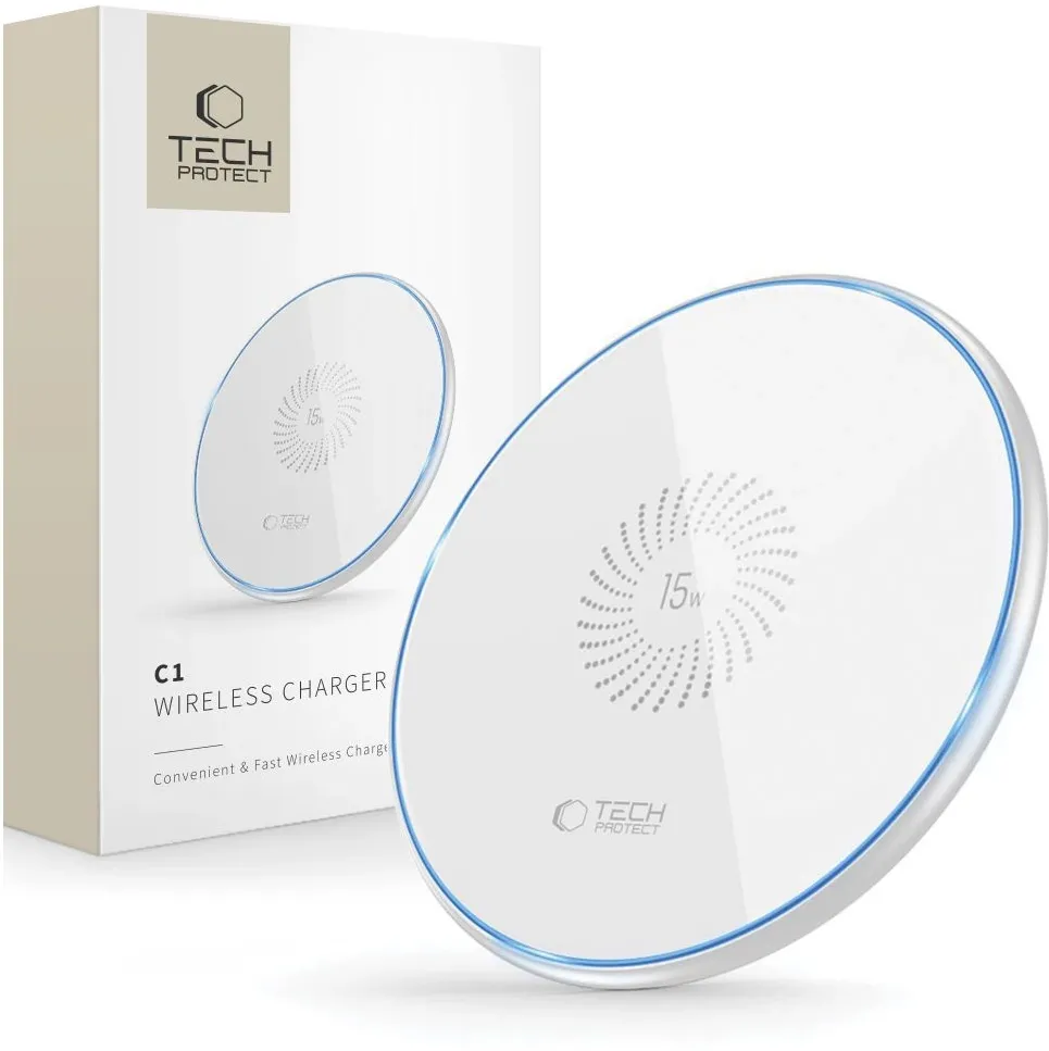 Tech-Protect QI15W-C1 inductive charger 15W - white