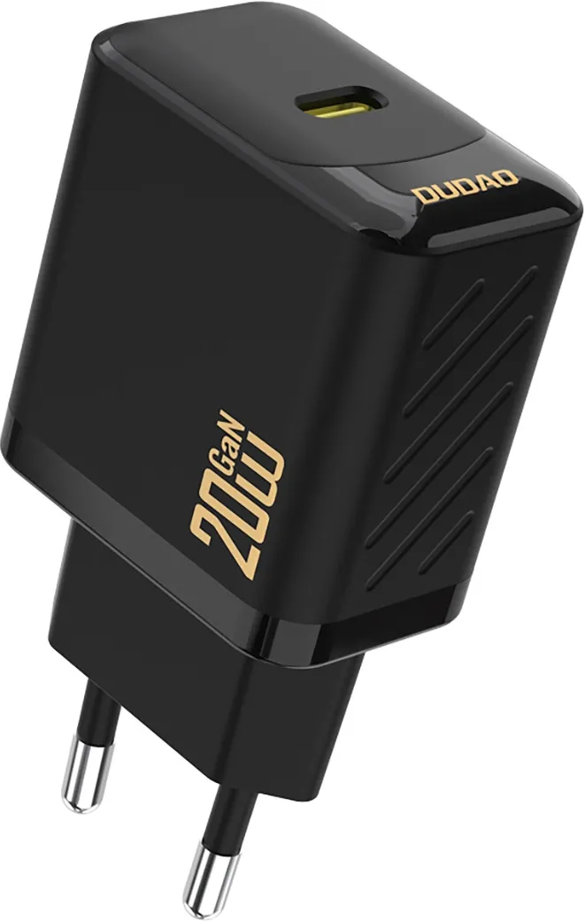 Dudao A26 PD20W GaN USB-C Charger - Black