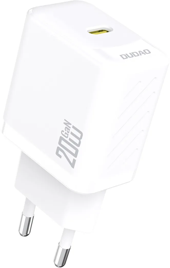 Dudao A26 PD20W GaN USB-C Charger - White