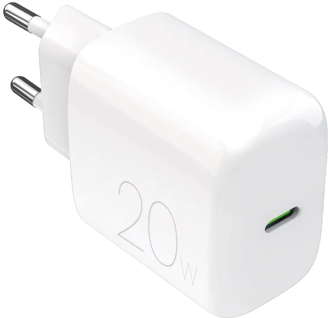 Puro PROLITE 20W USB-C Wall Charger - White