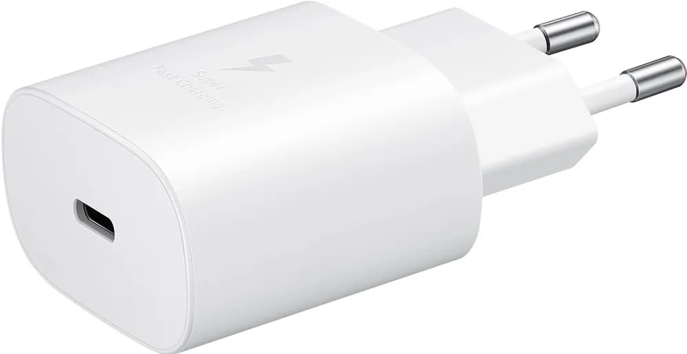 Samsung 25W EP-TA800EWE USB-C Wall Charger Replacement Pack - White
