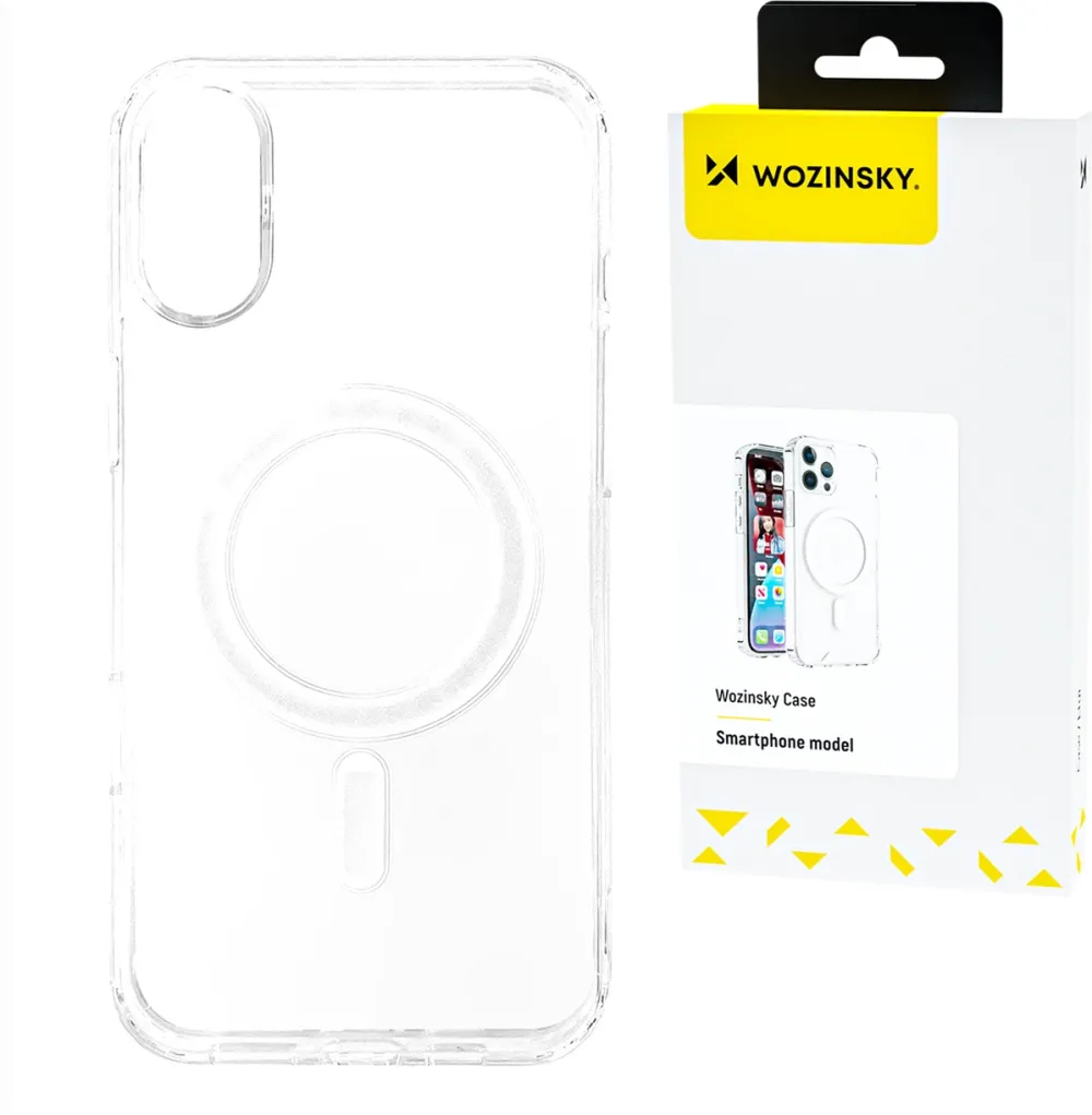 Wozinsky Ultra Clear MagSafe Case for Samsung Galaxy S24 FE - Clear