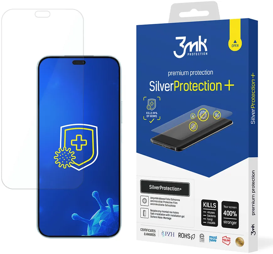 Antibacterial protective film 3mk SilverProtection+ for Honor 200 Lite