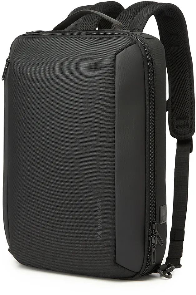 Wozinsky Premium 15.6'' Laptop Backpack/Bag with Strap - Black