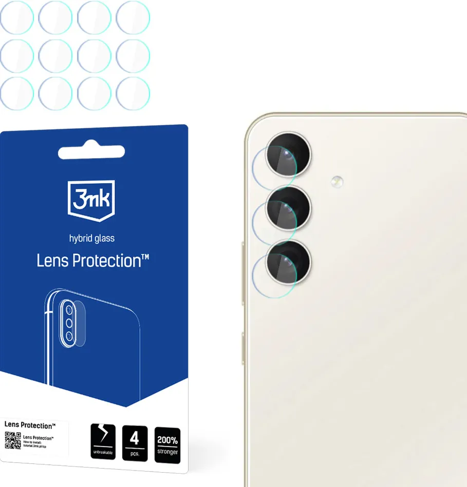 3mk Lens Protection™ Hybrid Camera Glass for Samsung Galaxy S24