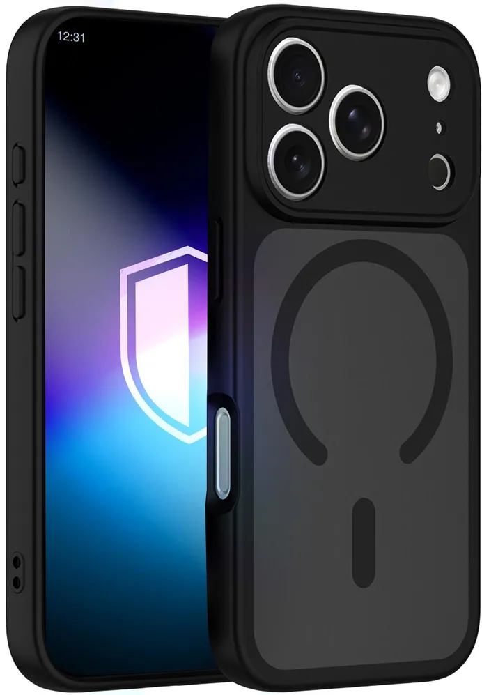 3mk Misty MagCase for iPhone 17 Pro - Black
