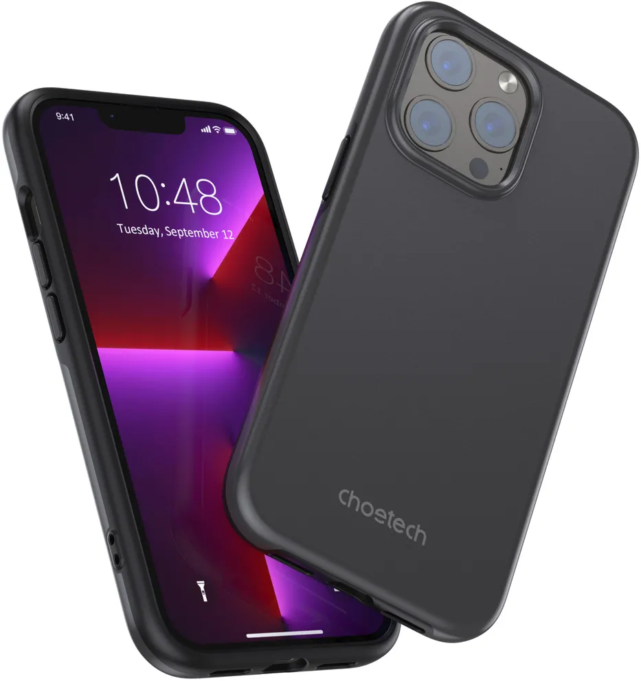 Choetech MFM Anti-drop case Made For MagSafe for iPhone 13 Pro black (PC0113-MFM-BK)
