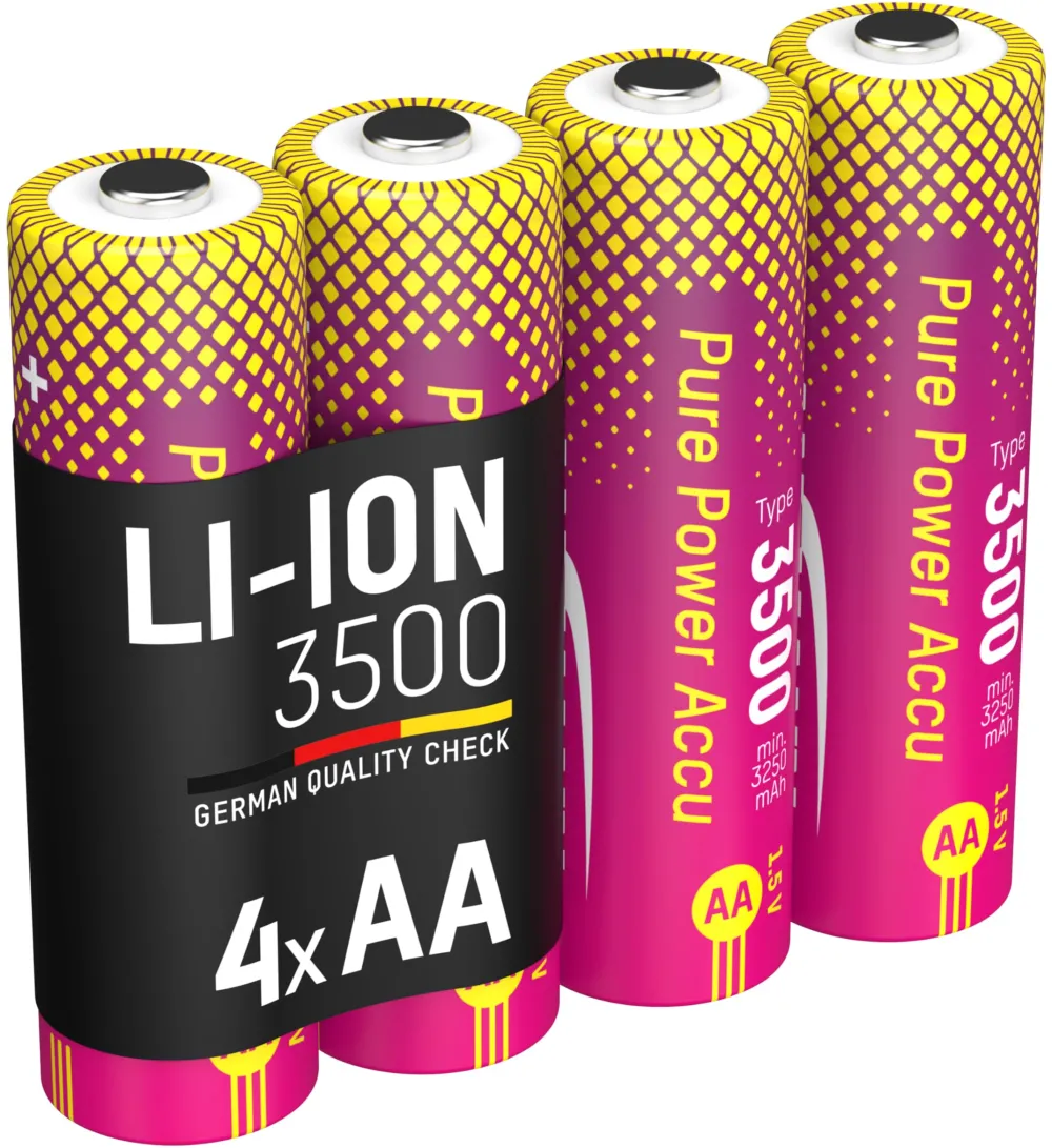 Ansmann Pure Power Li-Ion battery Micro AA