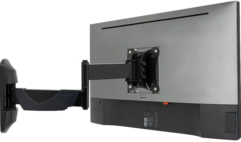 Lindy Adjustable Display Wall Mount (black, for monitors up to 66 cm (26"))