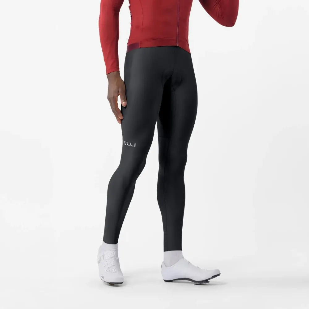 Castelli - pantaloni lungi cu bretele - Espresso TRNSTN Bibtight - negru - L