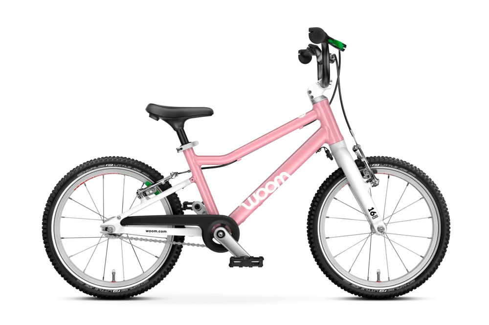 Woom - W3 Go - bicicleta copii 16" - powder pink