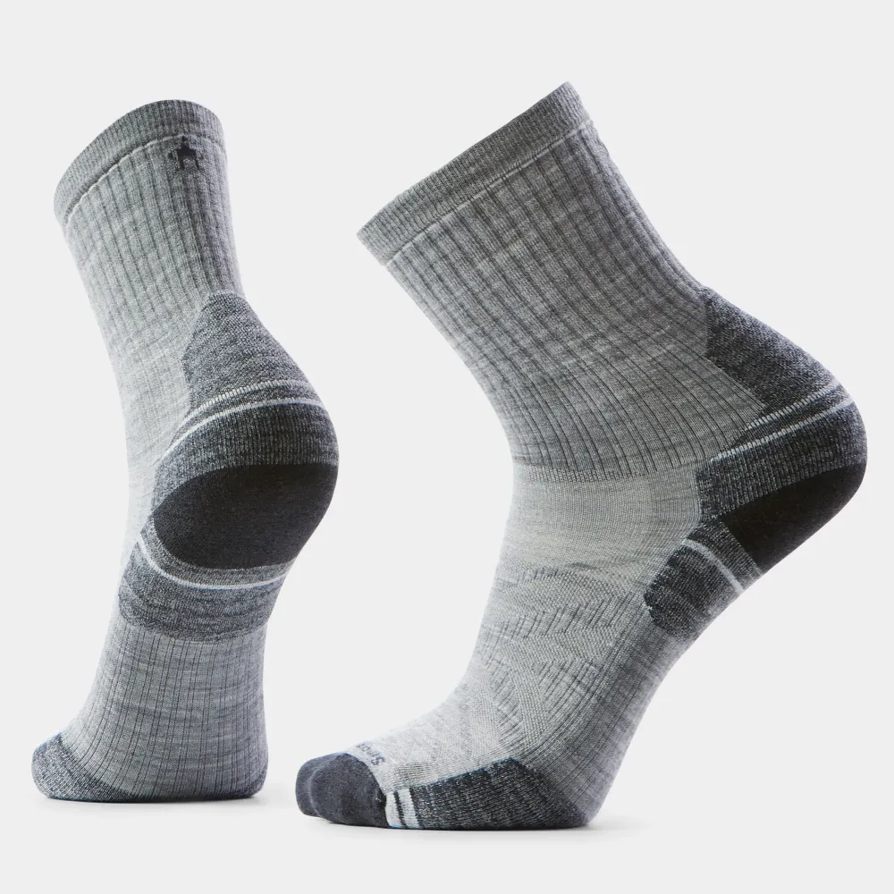 Smartwool - sosete merino - Mid Crew | Targeted Cushion | Hike - Light Gray - M (38-41)