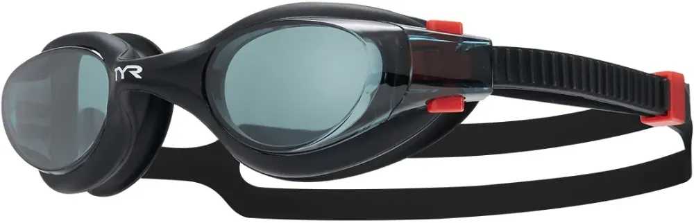 TYR - ochelari inot recreational - VESI - negru rosu