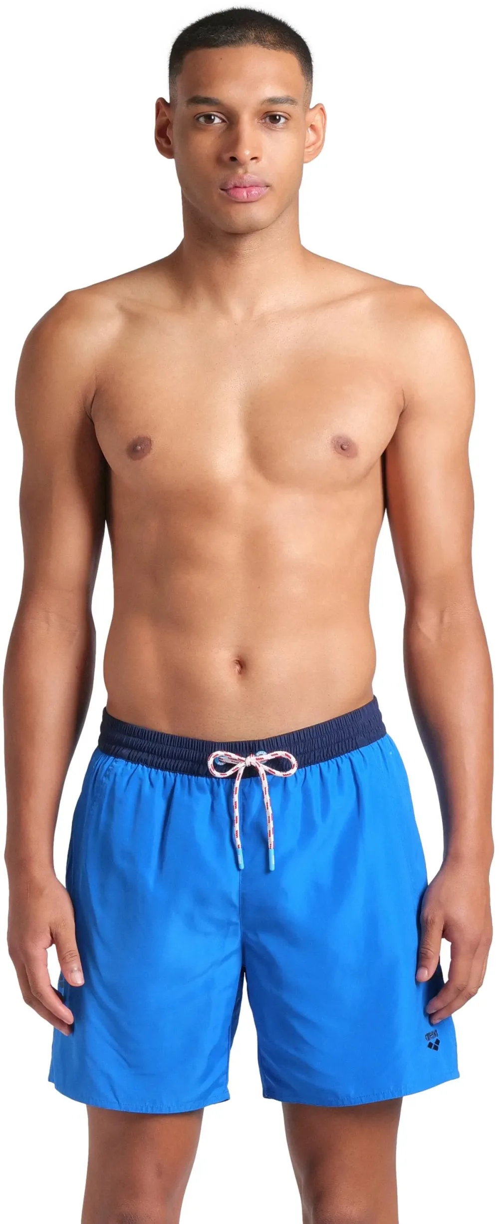 Arena - short inot barbati - Team Stripe Beach Boxer - Blue -China-Navy - XXL