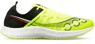 Saucony - pantofi alergare pentru barbati - Sinister - citron I black - 43