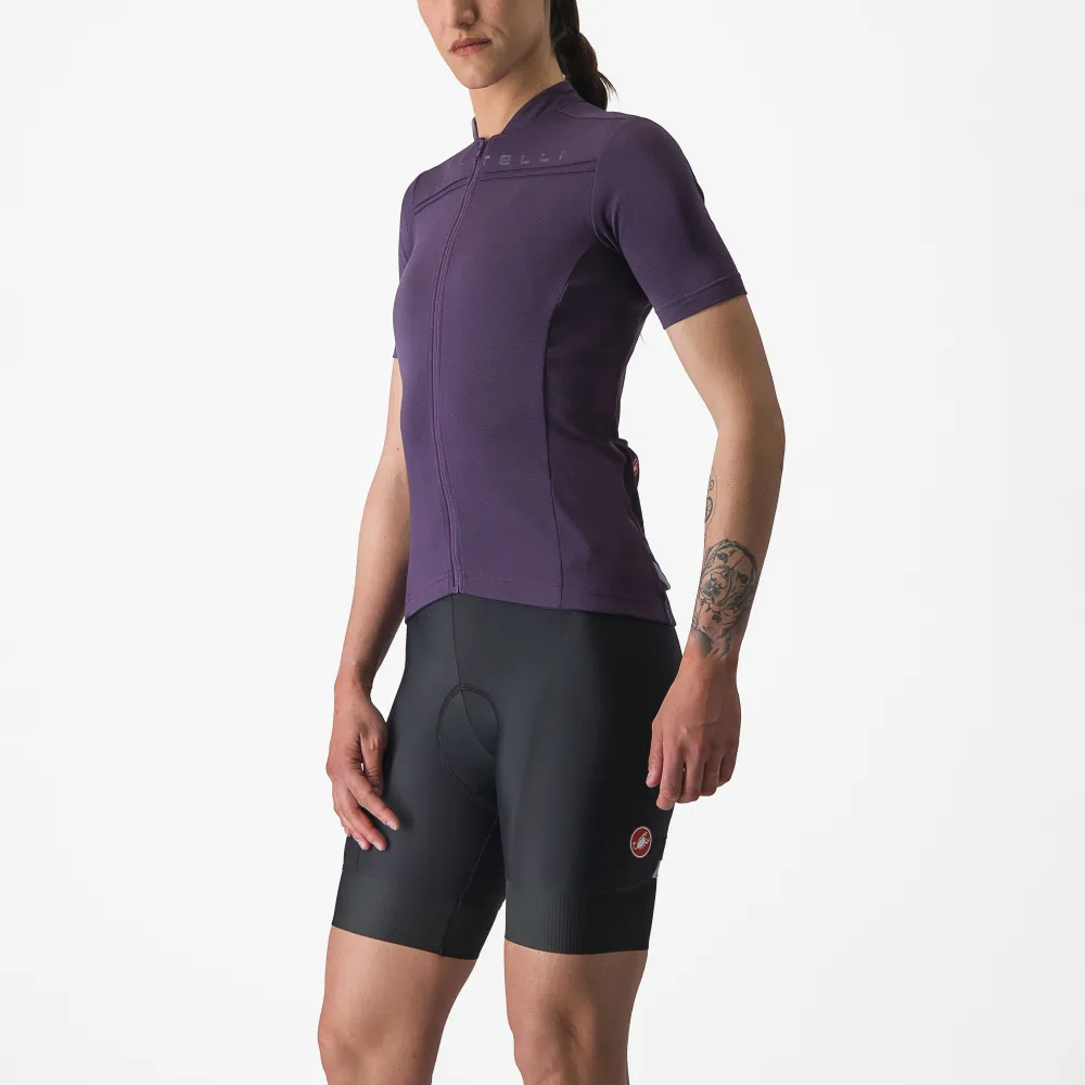 Castelli - tricou ciclism maneca scurta regular fit - Anima 4 Jersey - 18-32 gr C - negru - L