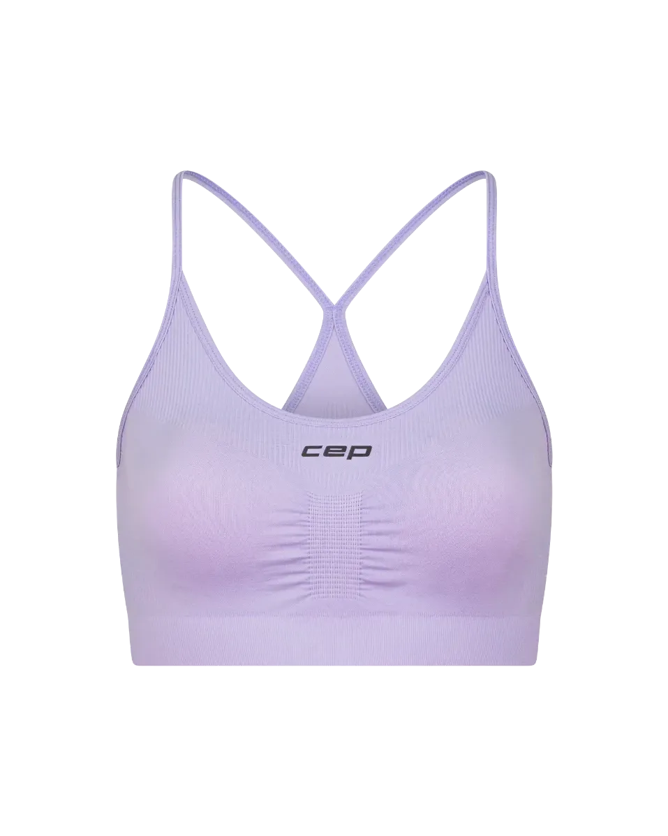 CEP - bustiera - run light support bra - lilac - L
