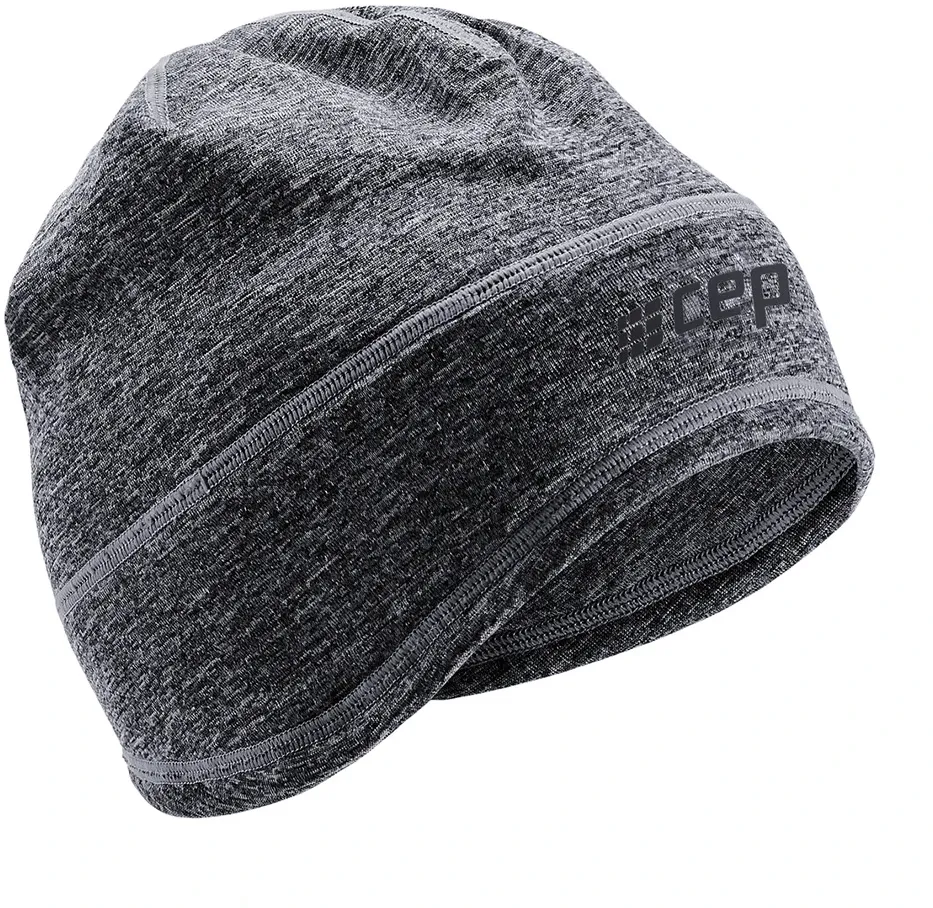 CEP - caciula - WINTER RUN BEANIE - black melange