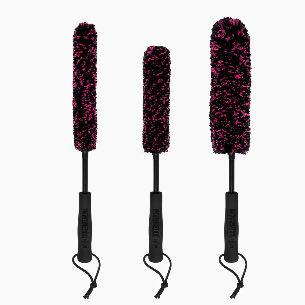Muc-Off - perie set - 3 perii din microfibra pentru detailing