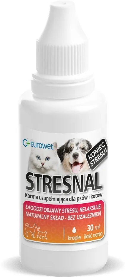 EUROWET Stresnal - supplements for dogs and cats - 30ml