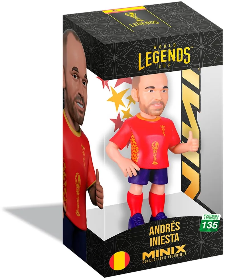 MINIX WC LEGENDS SPAIN - ANDREAS INIESTA
