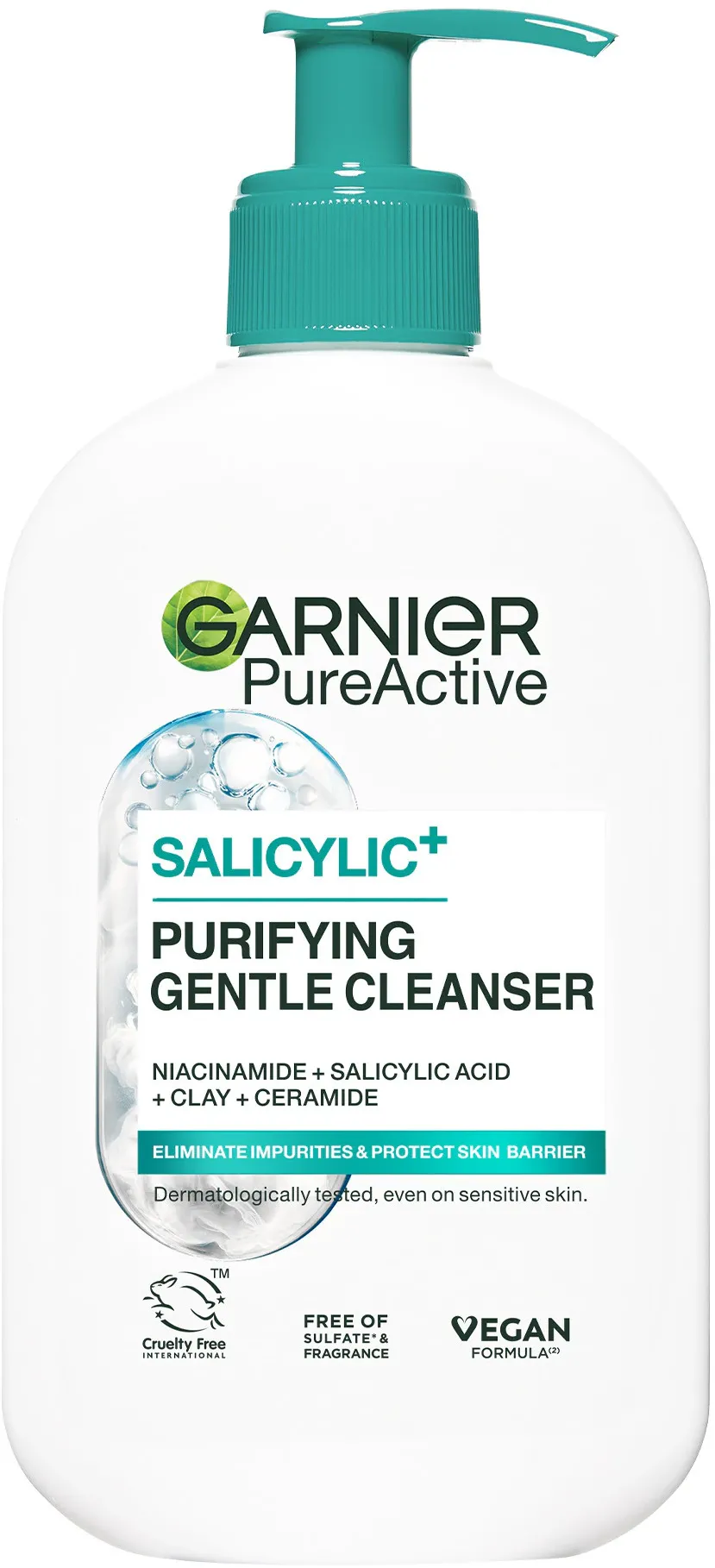 Gel de curatare hidratant Garnier Hydrating Deep Cleanser cu Acid Hialuronic, 250 ml