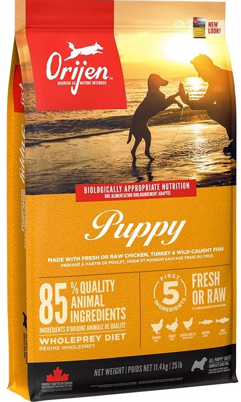 ORIJEN Puppy - dry dog food - 11,4kg