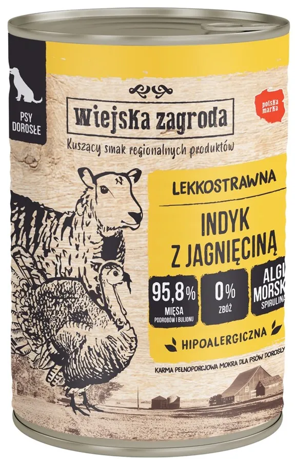 Wiejska Zagroda Turkey with lamb 400g