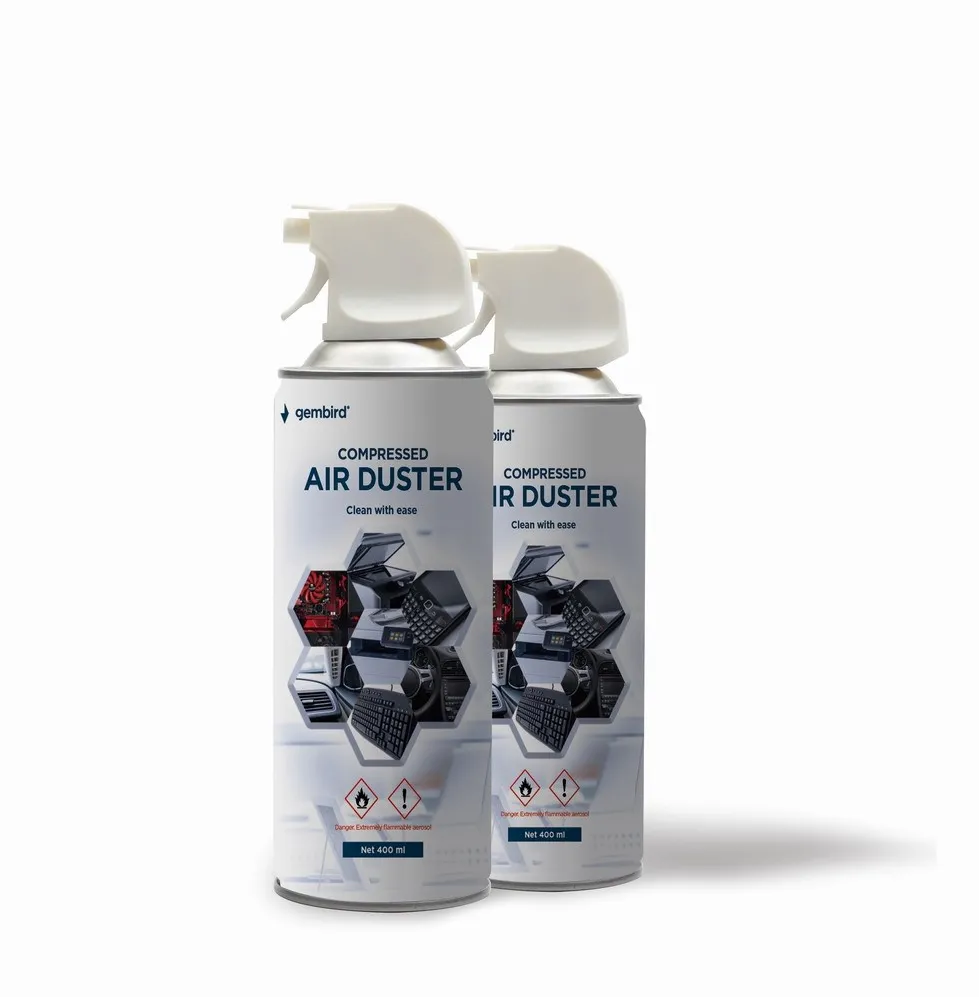 Gembird CK-CAD-FL400-01 compressed air duster 400 ml