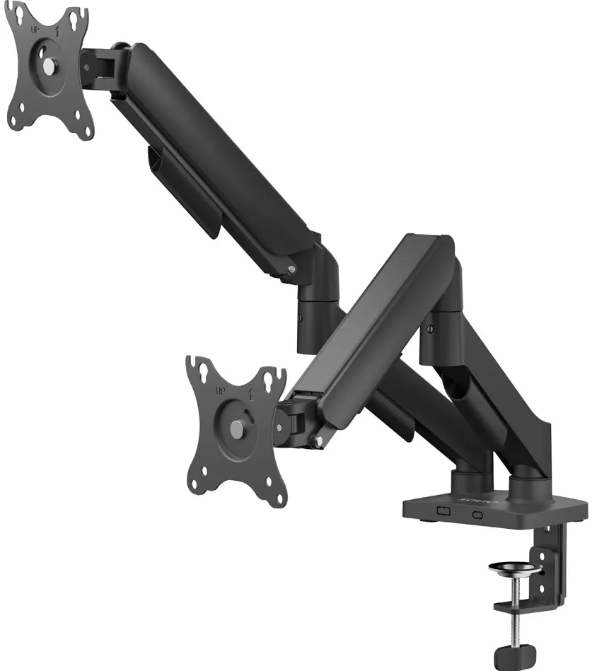 Savio UM-04 Dual Spring Monitor Desk Mount 17″–32″