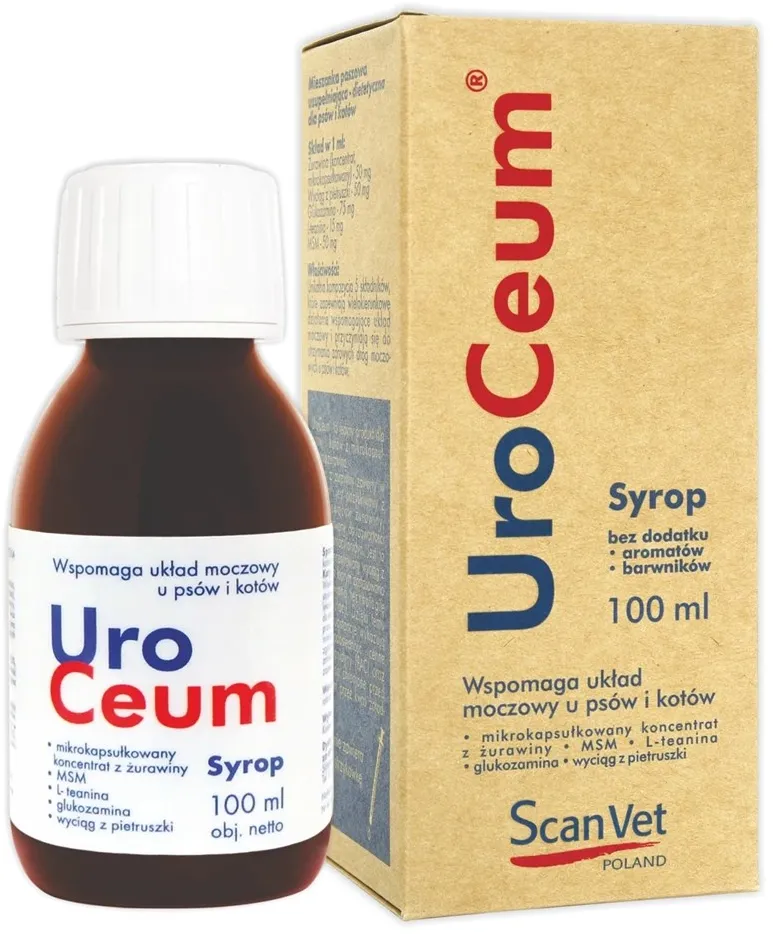 SCANVET UroCeum - supplements for dogs and cats - 100ml