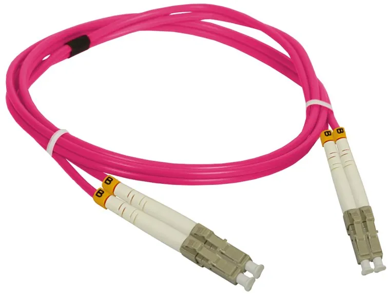 Alantec FOC-LCLC-5MMD-5-4 InfiniBand/fibre optic cable 5 m LC Violet