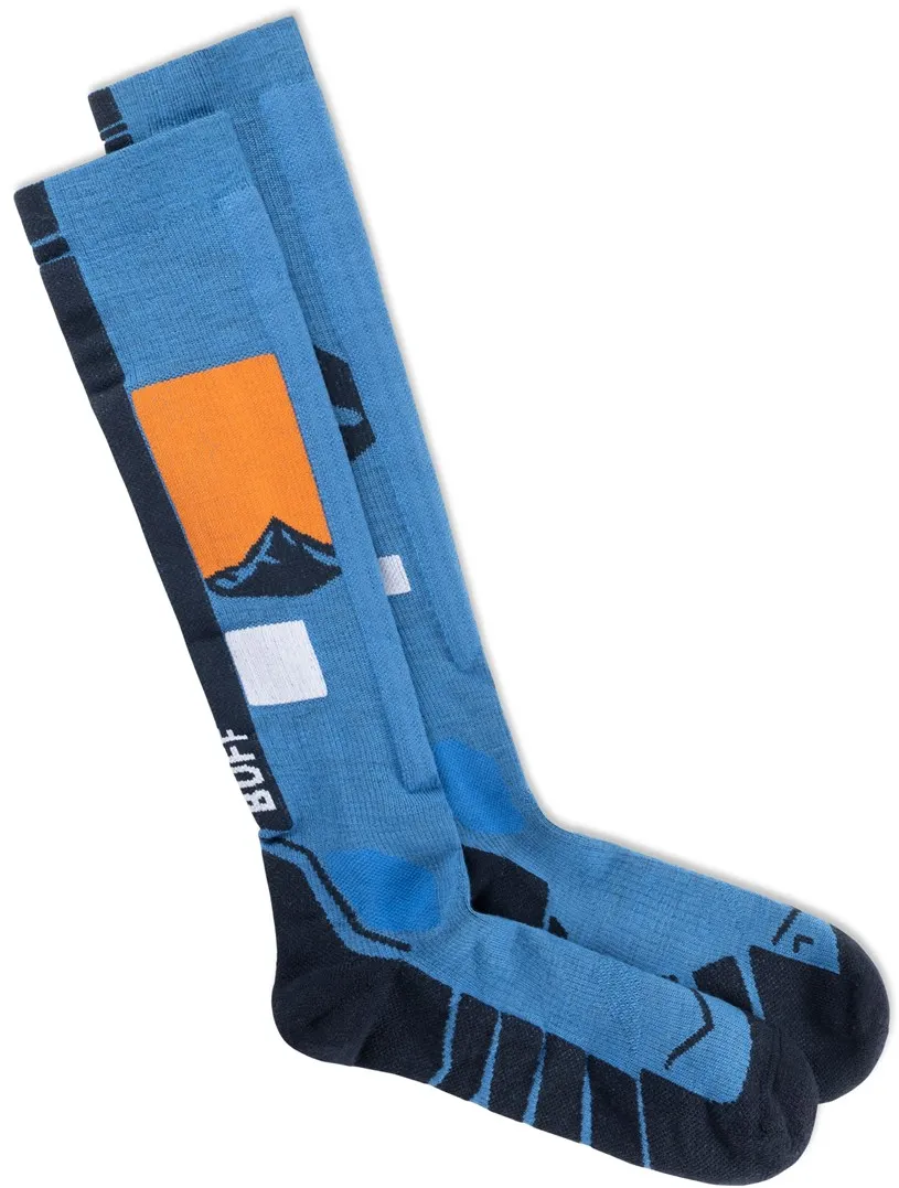 BUFF Merino HW Over The Socks HWO1 Royal Socks, Blue L