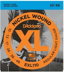 D'Addario EXL110 - electric guitar strings (10–46)