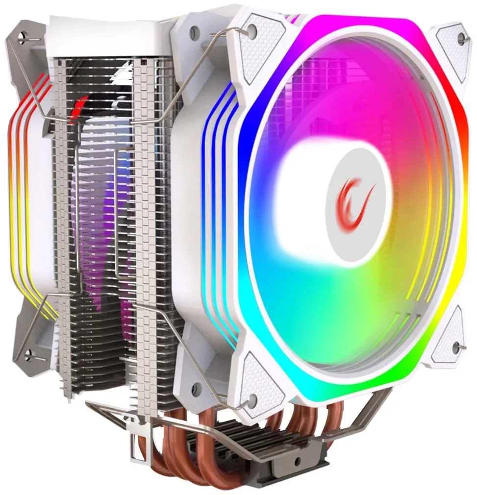 RAMPAGE OCTAGON C60 CPU Cooler White
