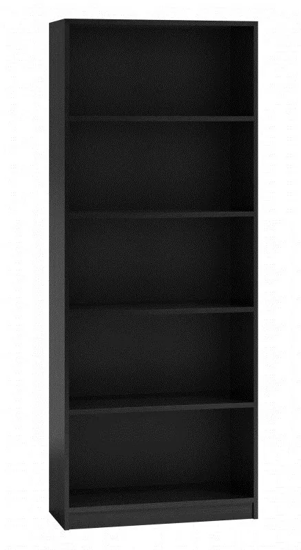 Topeshop R60 CZERŃ office bookcase