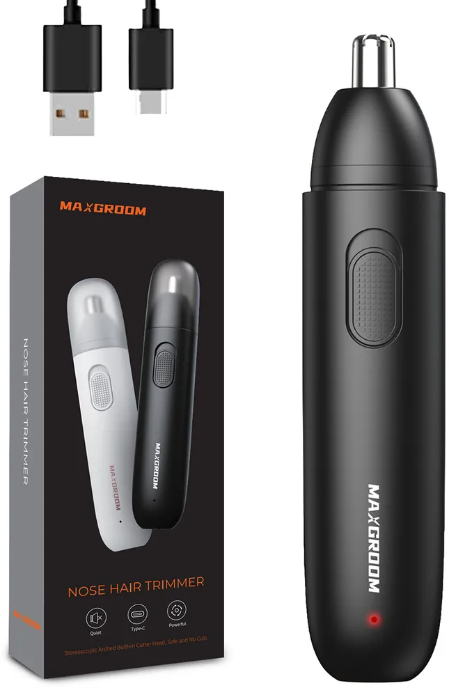 MAXGROOM GT2220A nose, ear and eyebrow trimmer - black