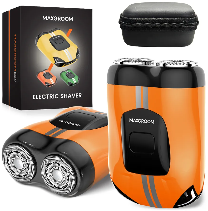 MAXGROOM M-501 electric shaver - orange