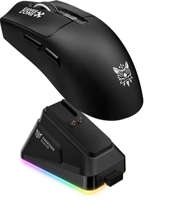 Mouse fără fir ONIKUMA DM10 (negru)